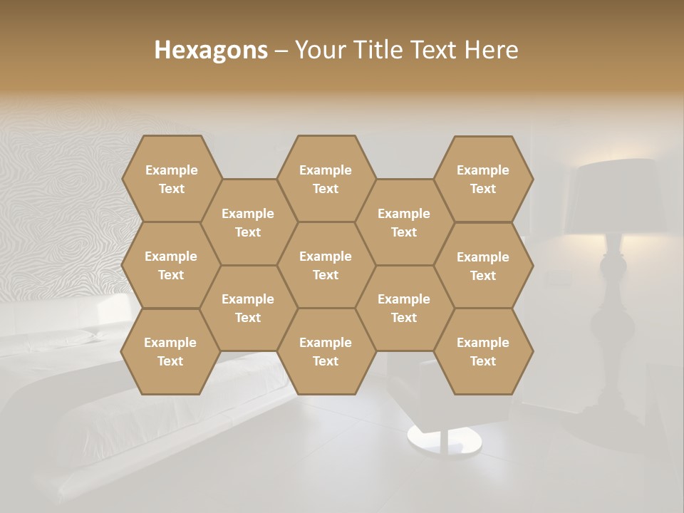 Flooring Bedroom Nobody PowerPoint Template