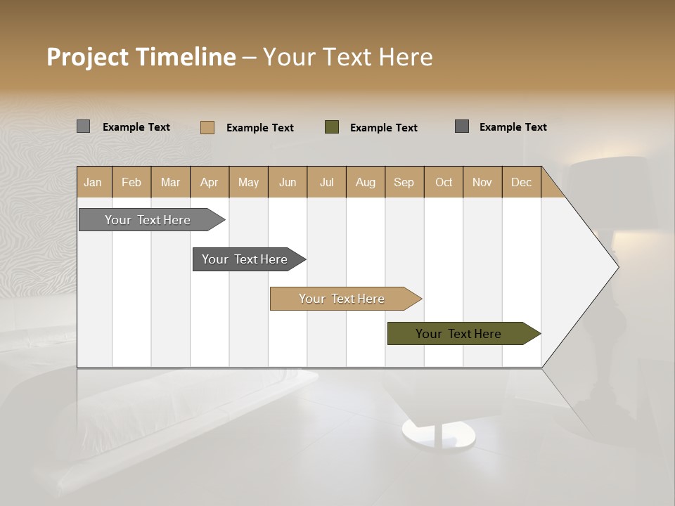 Flooring Bedroom Nobody PowerPoint Template