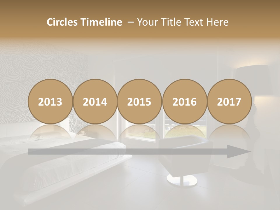 Flooring Bedroom Nobody PowerPoint Template