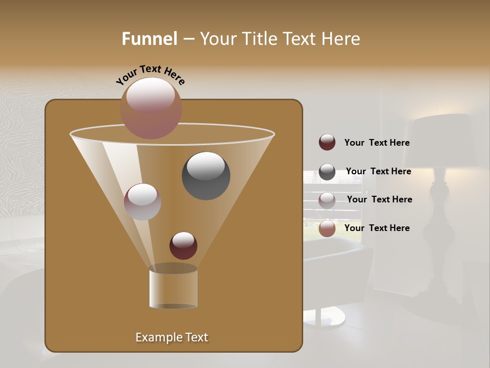 Flooring Bedroom Nobody PowerPoint Template