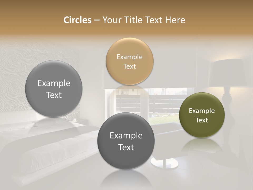 Flooring Bedroom Nobody PowerPoint Template