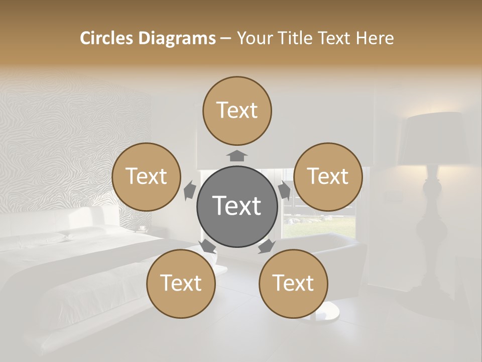 Flooring Bedroom Nobody PowerPoint Template