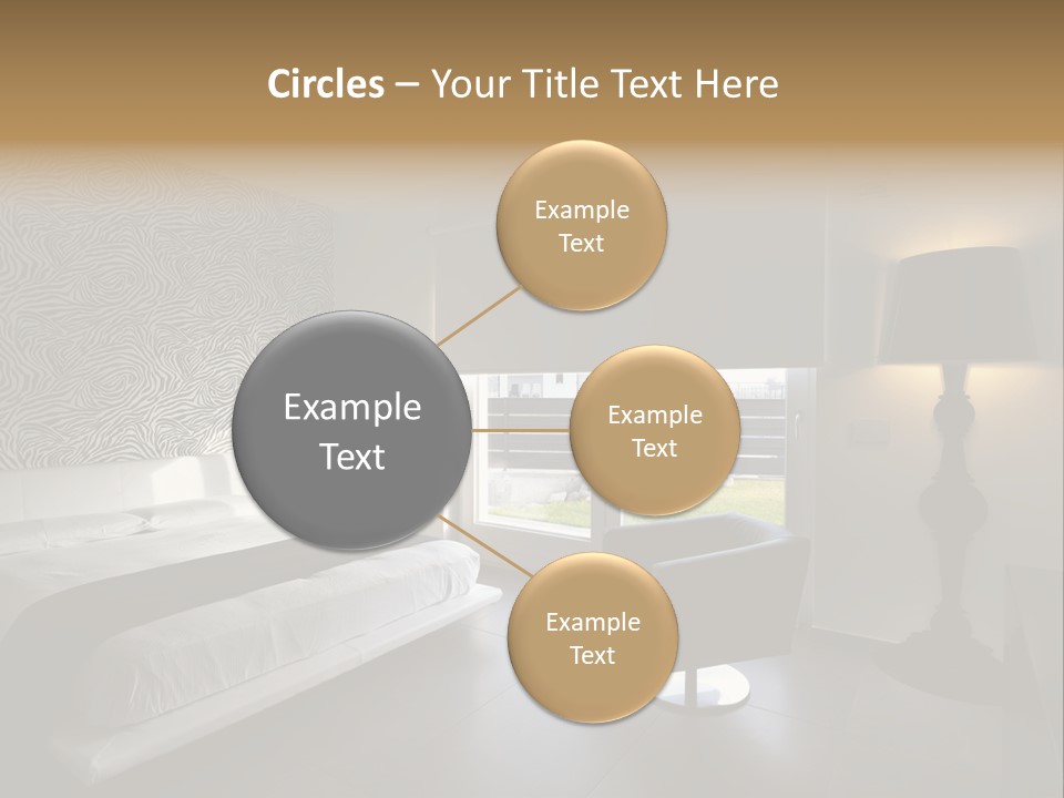 Flooring Bedroom Nobody PowerPoint Template