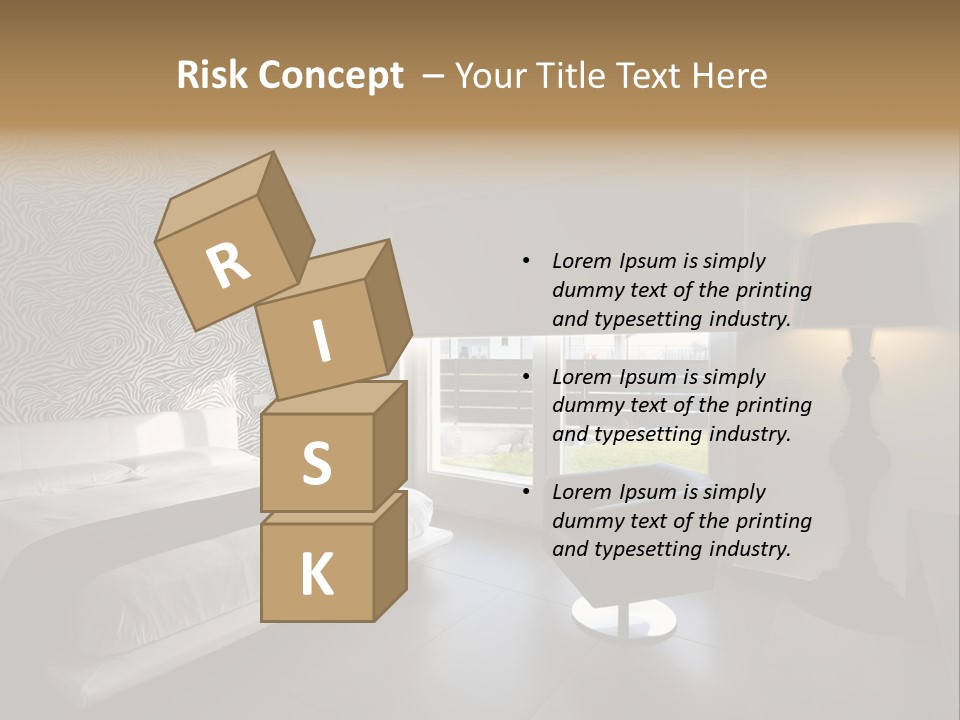 Flooring Bedroom Nobody PowerPoint Template