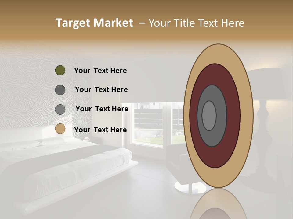 Flooring Bedroom Nobody PowerPoint Template