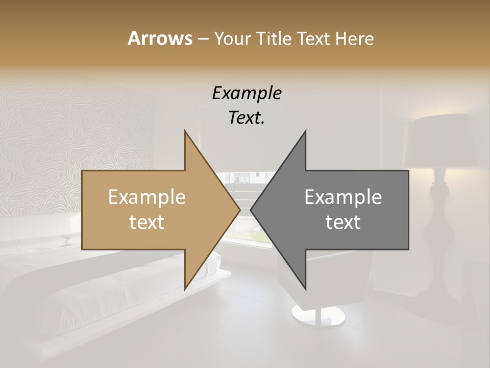 Flooring Bedroom Nobody PowerPoint Template