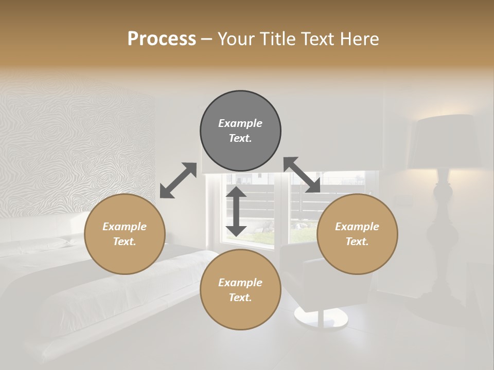 Flooring Bedroom Nobody PowerPoint Template