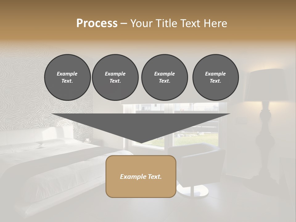 Flooring Bedroom Nobody PowerPoint Template