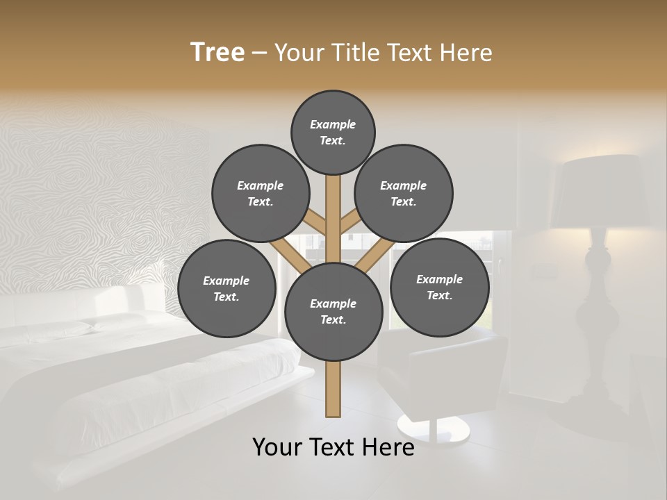 Flooring Bedroom Nobody PowerPoint Template