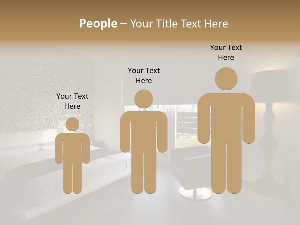 Flooring Bedroom Nobody PowerPoint Template