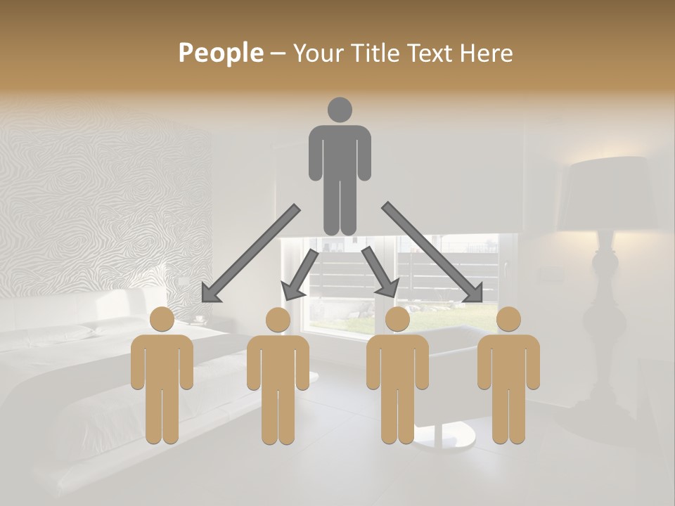 Flooring Bedroom Nobody PowerPoint Template