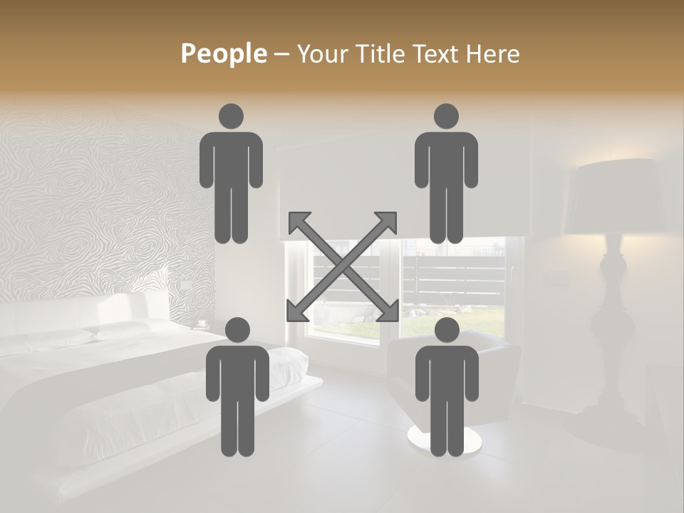 Flooring Bedroom Nobody PowerPoint Template