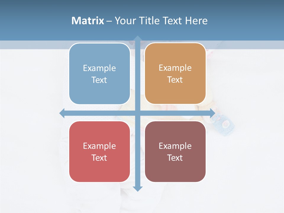 Childhood Female Lying PowerPoint Template