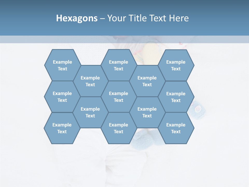 Childhood Female Lying PowerPoint Template