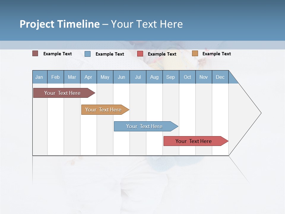 Childhood Female Lying PowerPoint Template