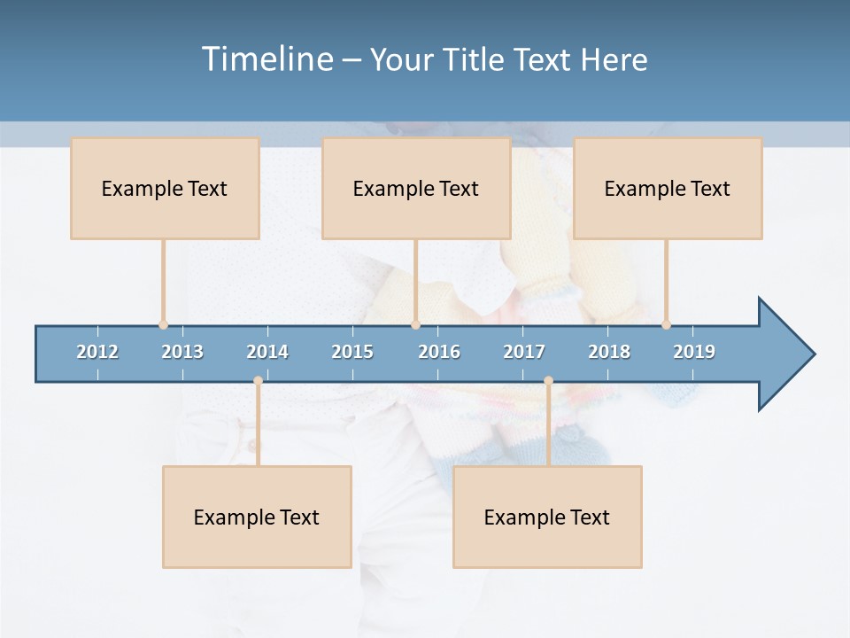 Childhood Female Lying PowerPoint Template