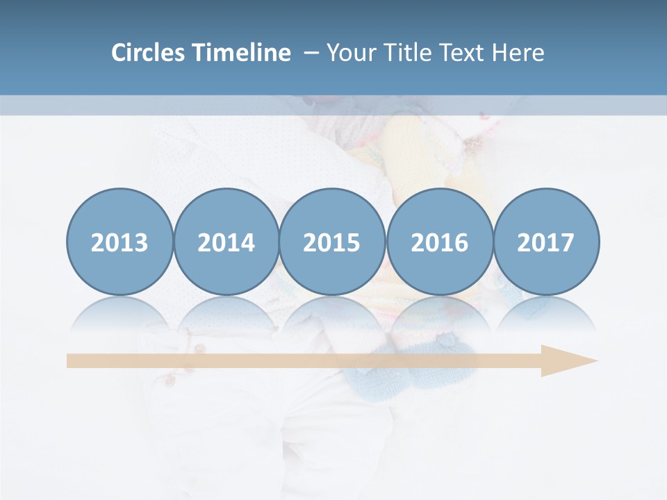 Childhood Female Lying PowerPoint Template