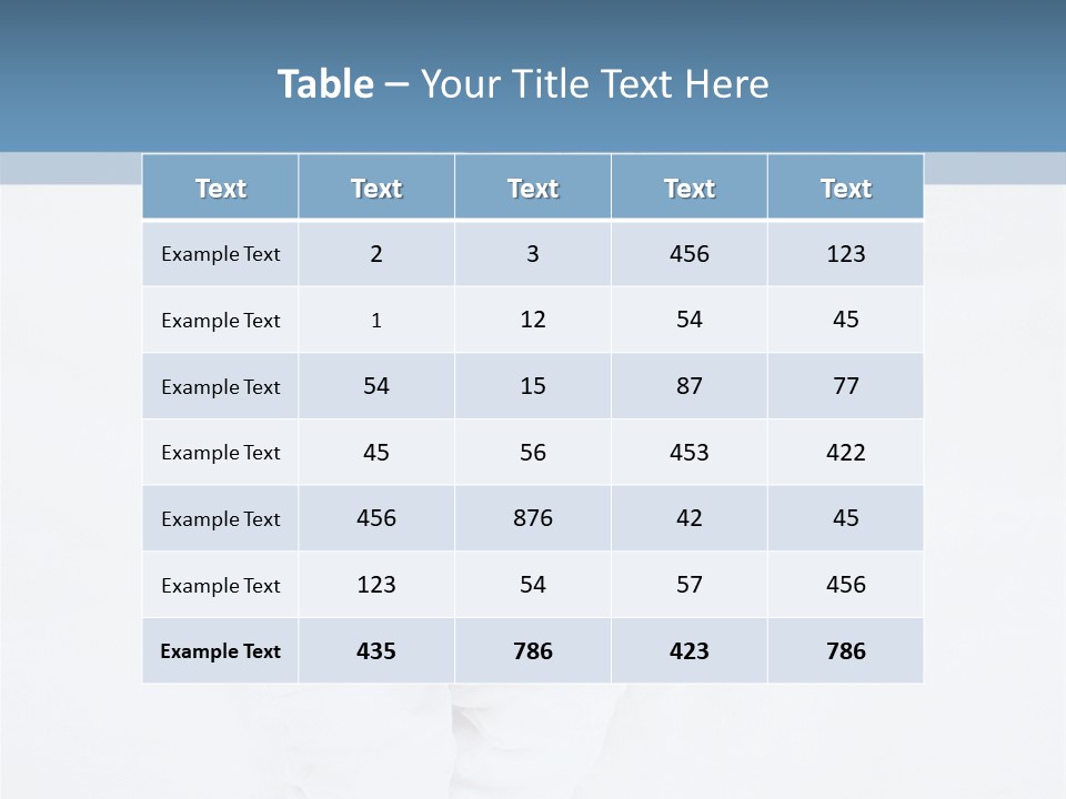 Childhood Female Lying PowerPoint Template