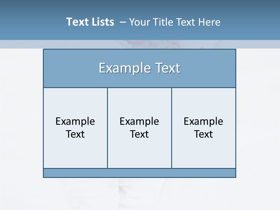 Childhood Female Lying PowerPoint Template
