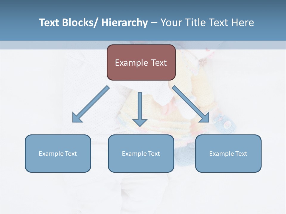 Childhood Female Lying PowerPoint Template