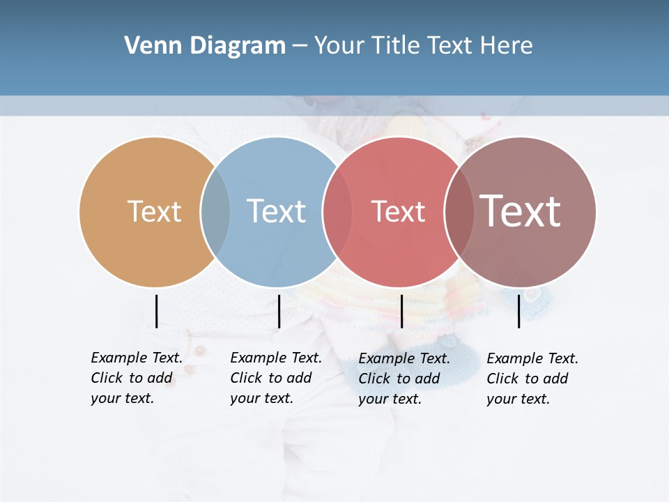 Childhood Female Lying PowerPoint Template