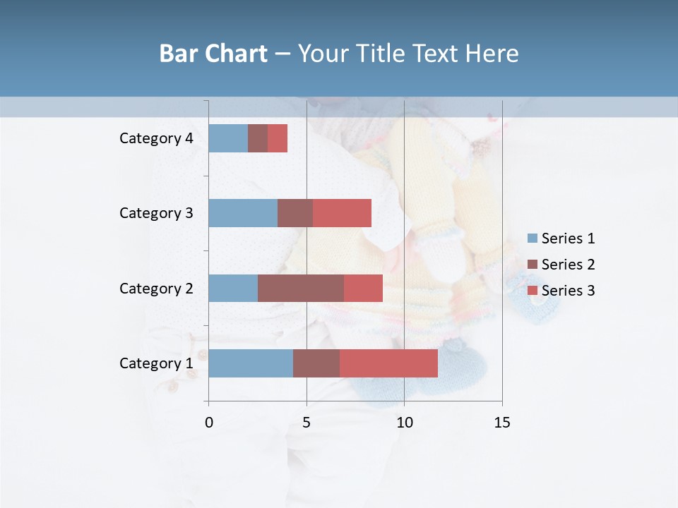 Childhood Female Lying PowerPoint Template