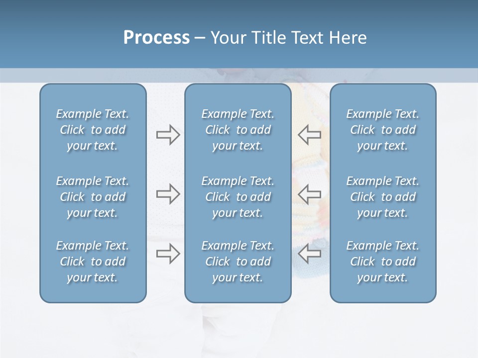 Childhood Female Lying PowerPoint Template