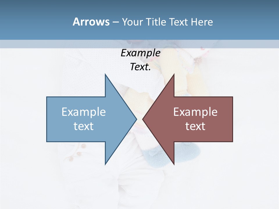 Childhood Female Lying PowerPoint Template