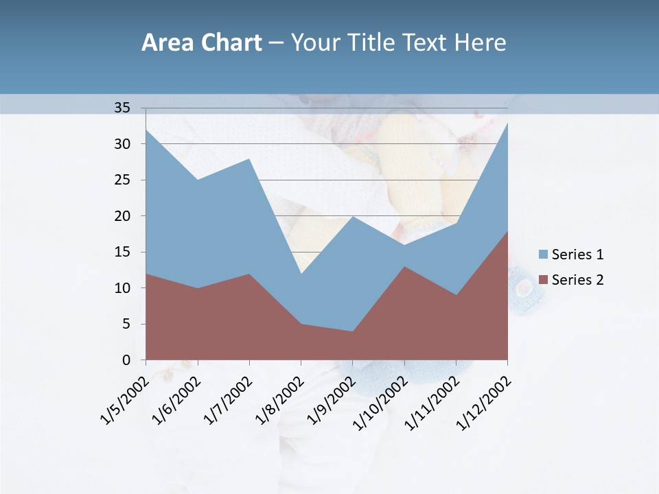 Childhood Female Lying PowerPoint Template