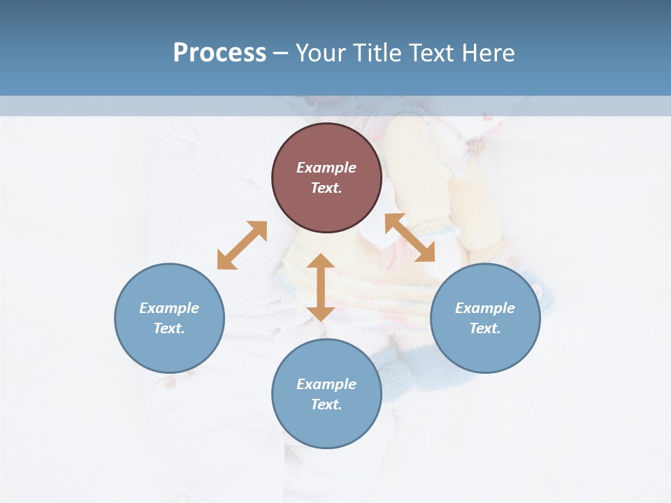 Childhood Female Lying PowerPoint Template