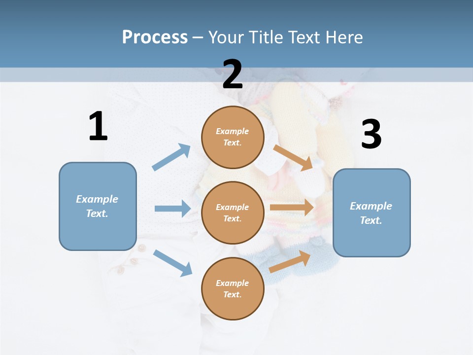 Childhood Female Lying PowerPoint Template