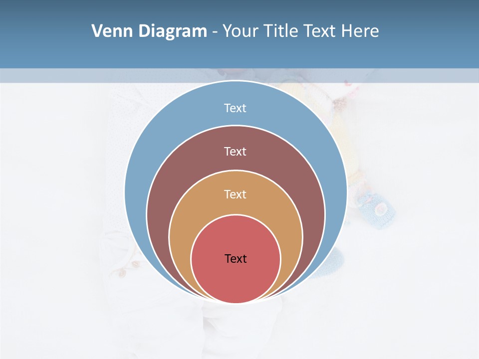 Childhood Female Lying PowerPoint Template
