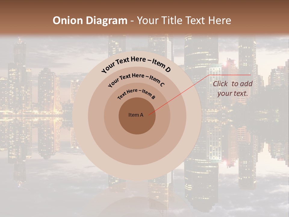 Landscape Black View PowerPoint Template