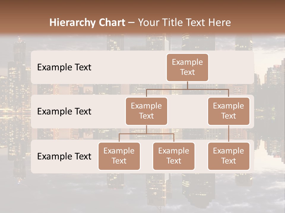 Landscape Black View PowerPoint Template