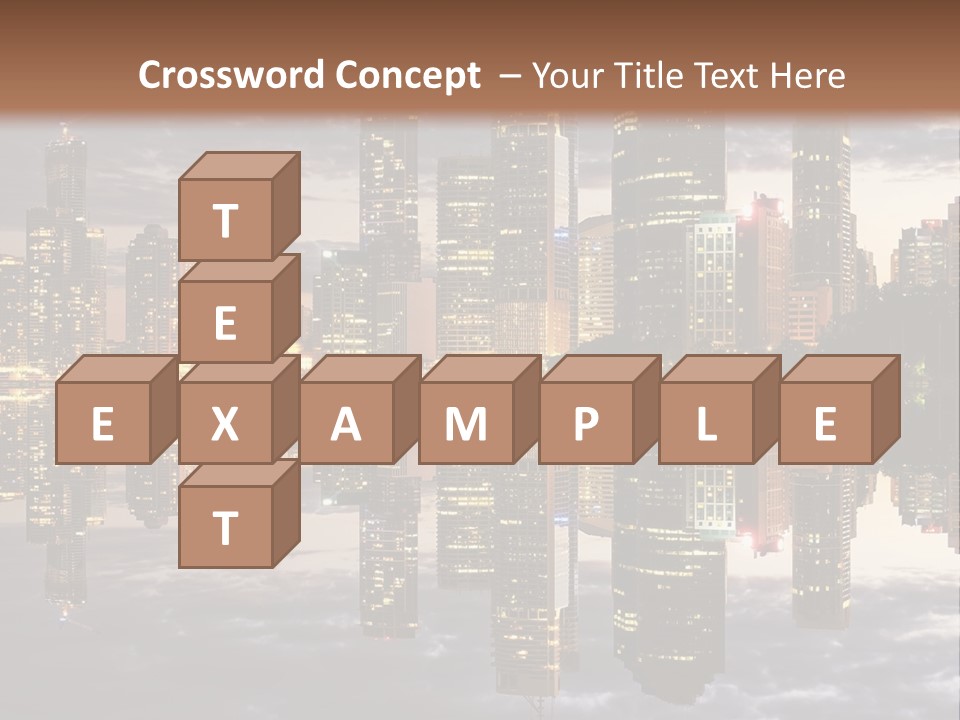 Landscape Black View PowerPoint Template
