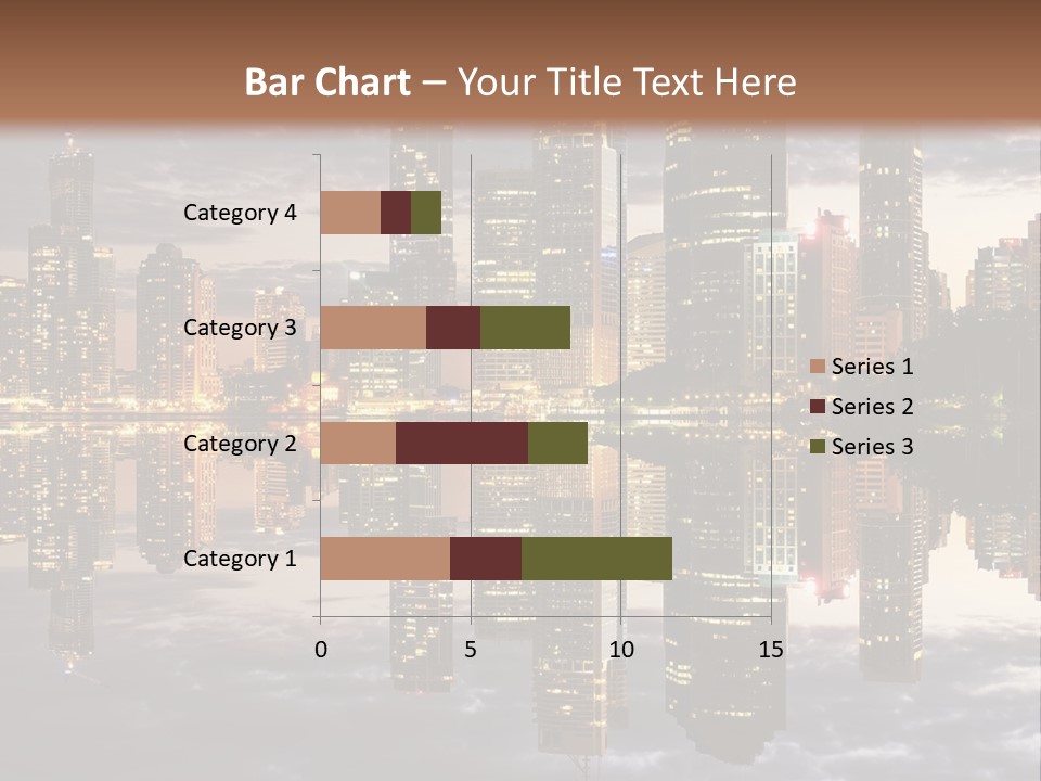 Landscape Black View PowerPoint Template