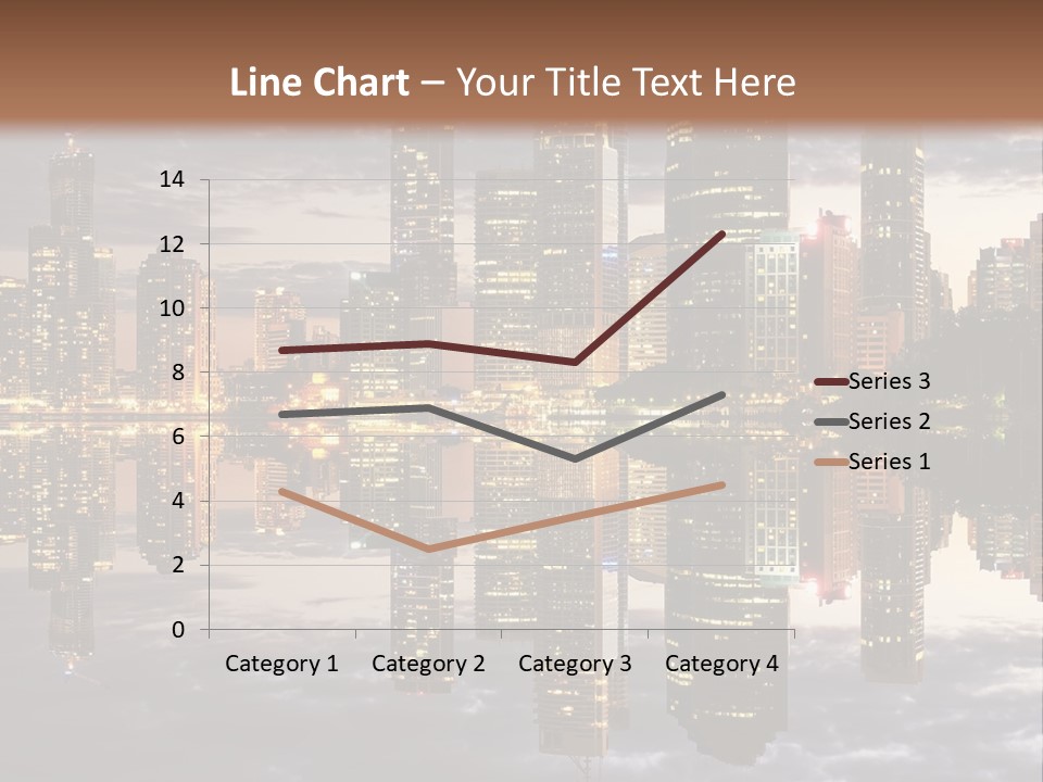 Landscape Black View PowerPoint Template