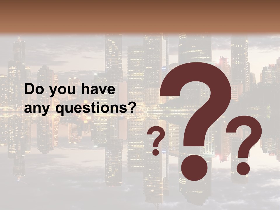 Landscape Black View PowerPoint Template