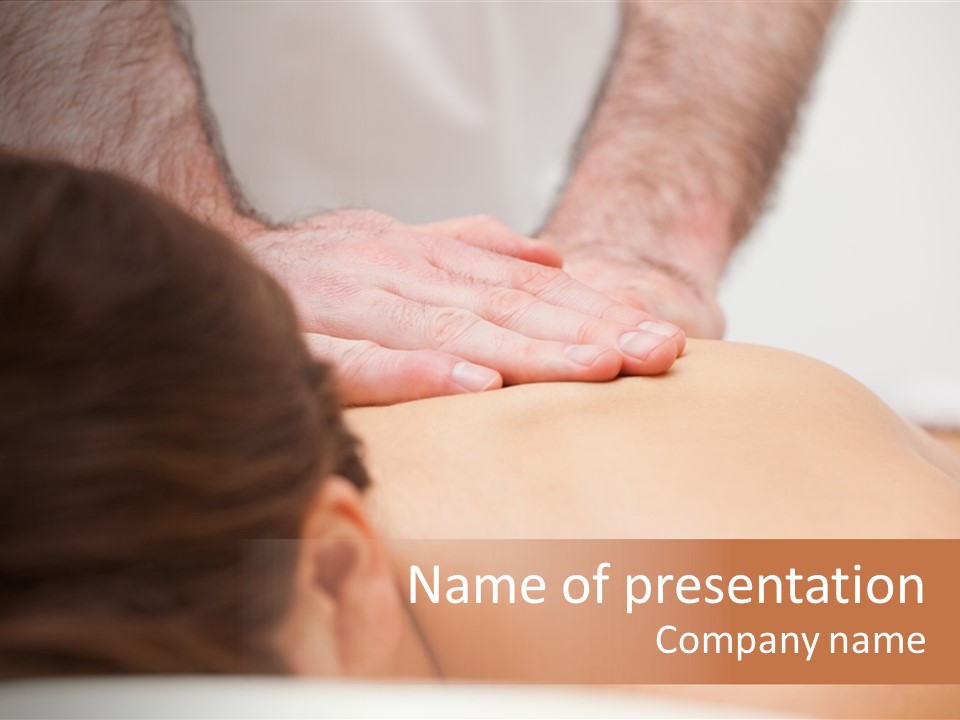 Spinal Conditions Health Practitioner PowerPoint Template