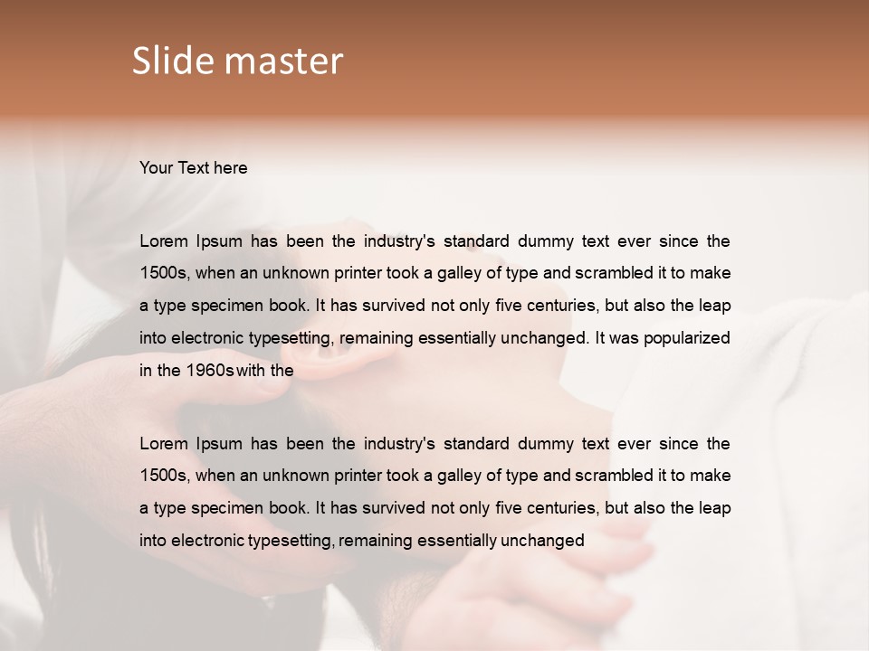 Chiropractor Alignment Mid Adult PowerPoint Template