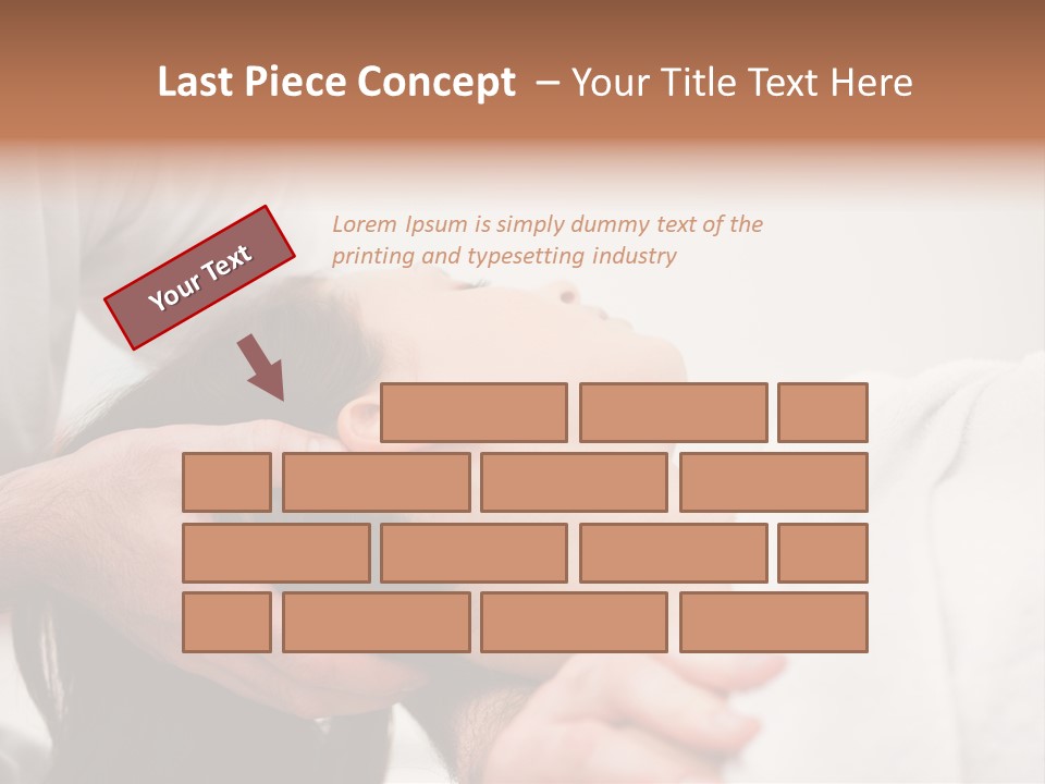 Chiropractor Alignment Mid Adult PowerPoint Template