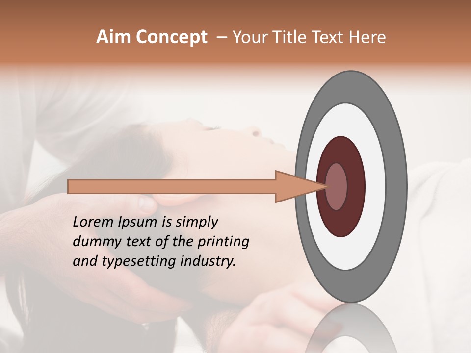 Chiropractor Alignment Mid Adult PowerPoint Template