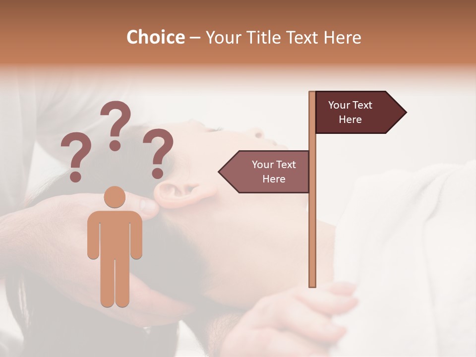 Chiropractor Alignment Mid Adult PowerPoint Template