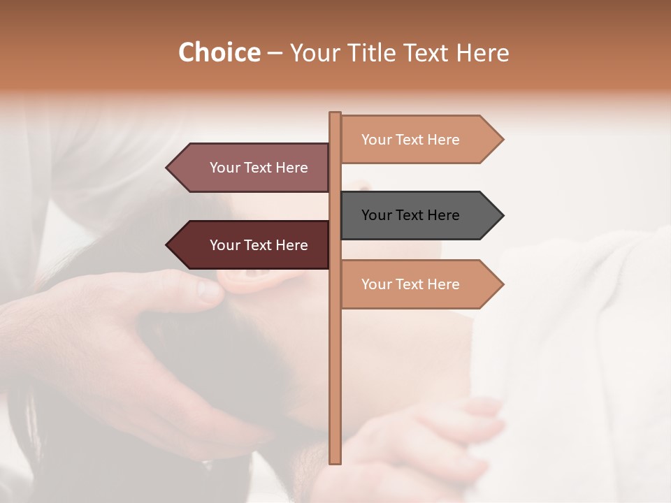 Chiropractor Alignment Mid Adult PowerPoint Template