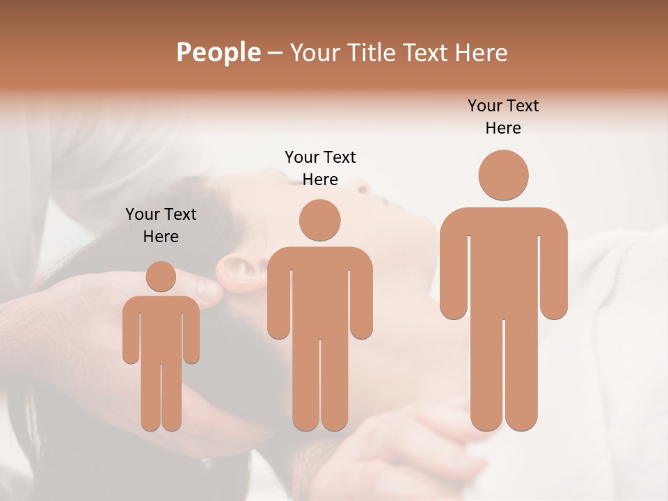 Chiropractor Alignment Mid Adult PowerPoint Template