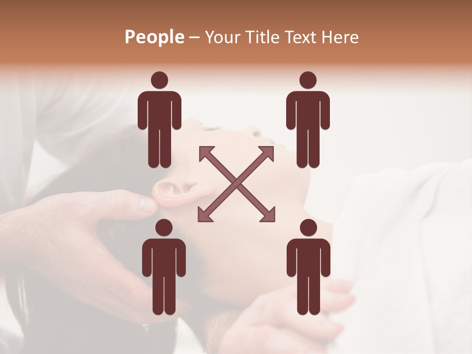 Chiropractor Alignment Mid Adult PowerPoint Template