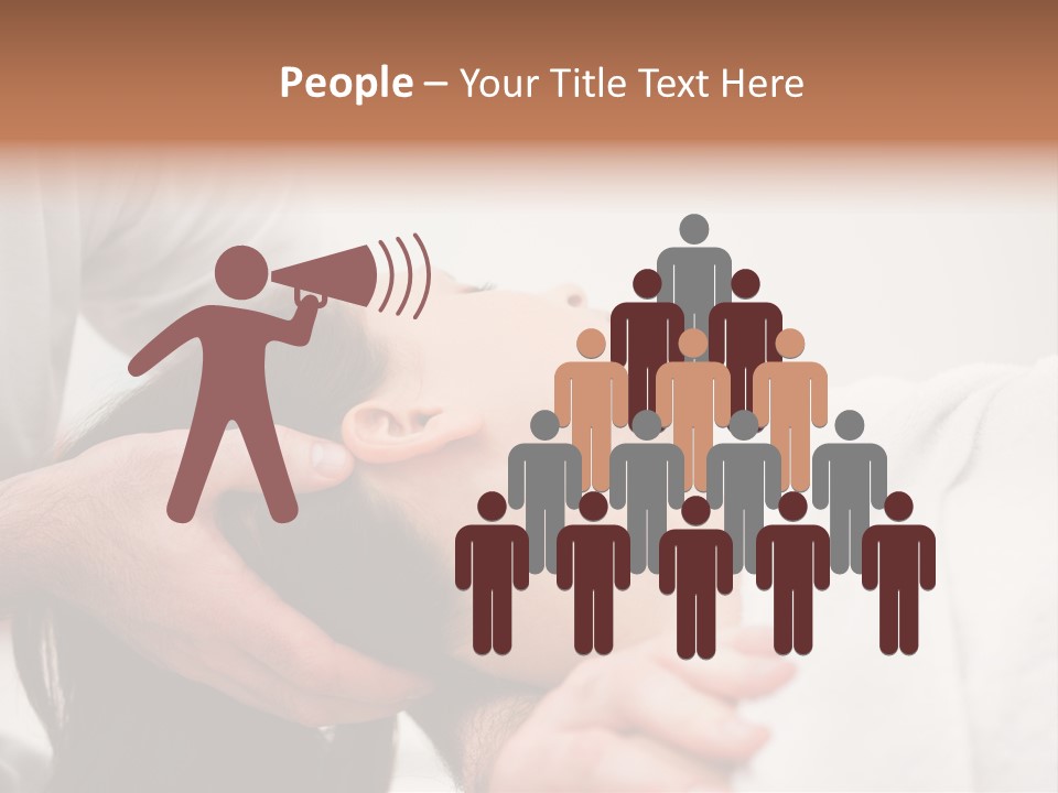 Chiropractor Alignment Mid Adult PowerPoint Template