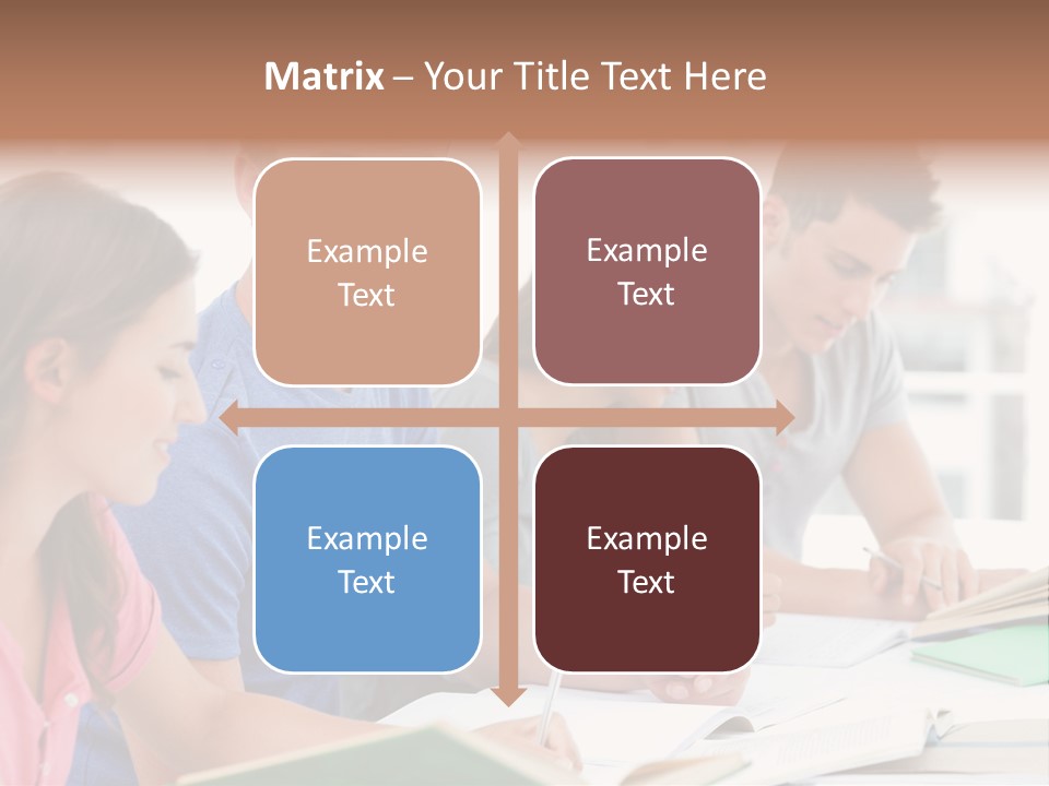 Beautiful Side View Male PowerPoint Template