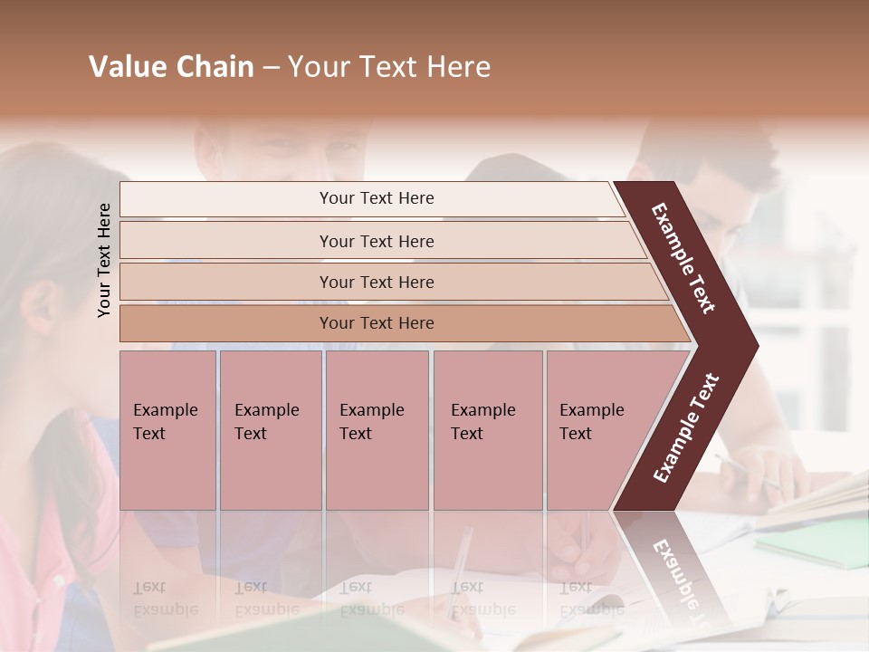 Beautiful Side View Male PowerPoint Template