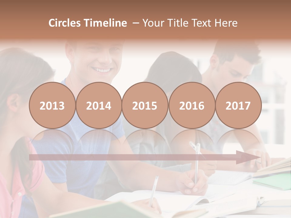 Beautiful Side View Male PowerPoint Template